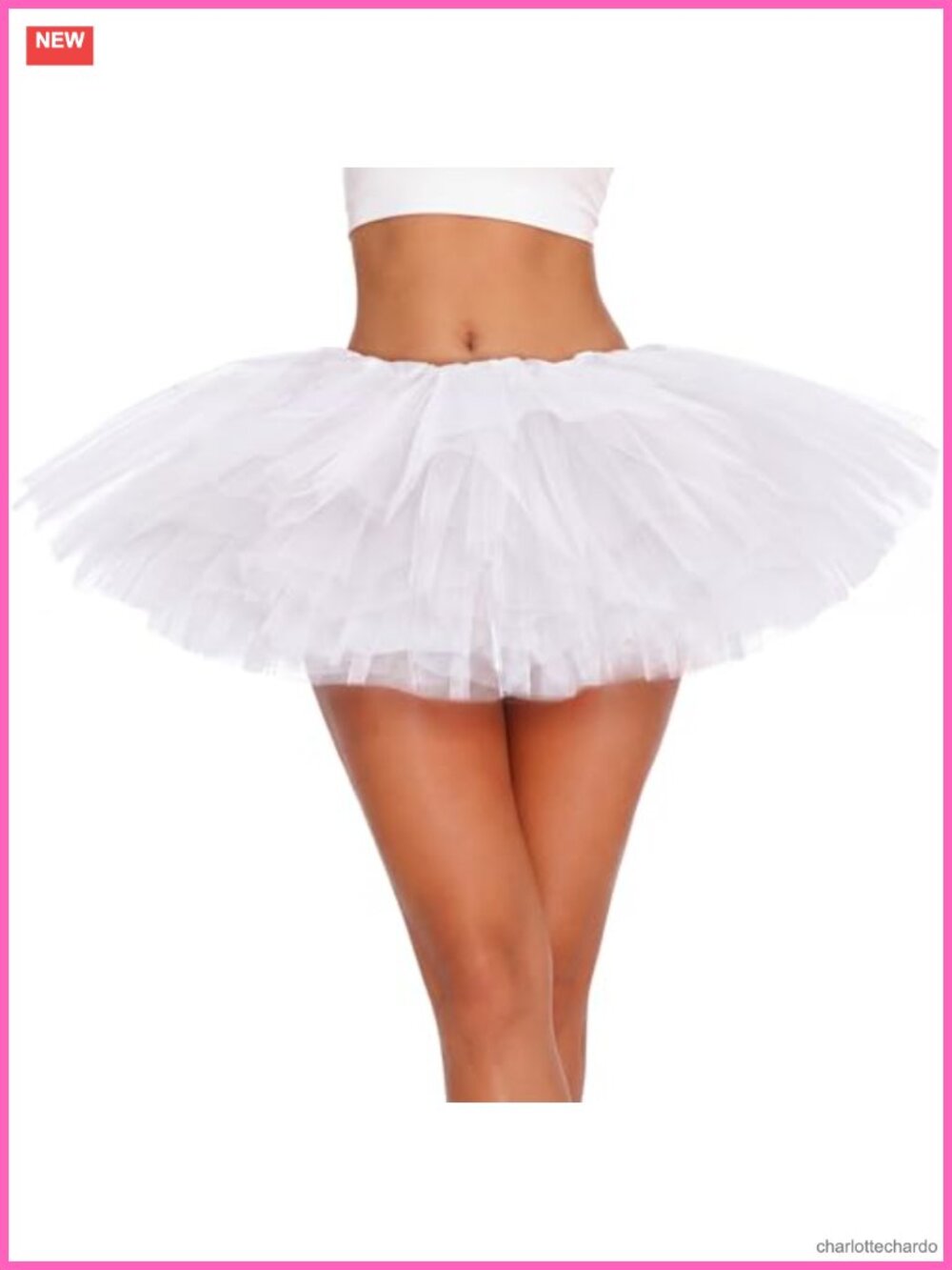 5 Layer Tulle Tutu Skirt Womens Halloween Party Costume Ballet